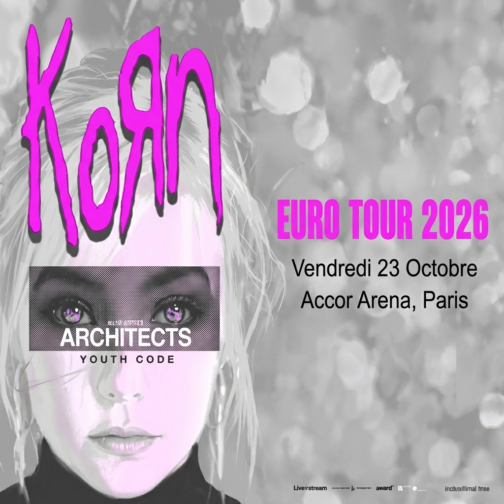 Korn – Euro Tour 2026 | Accor Arena Paris